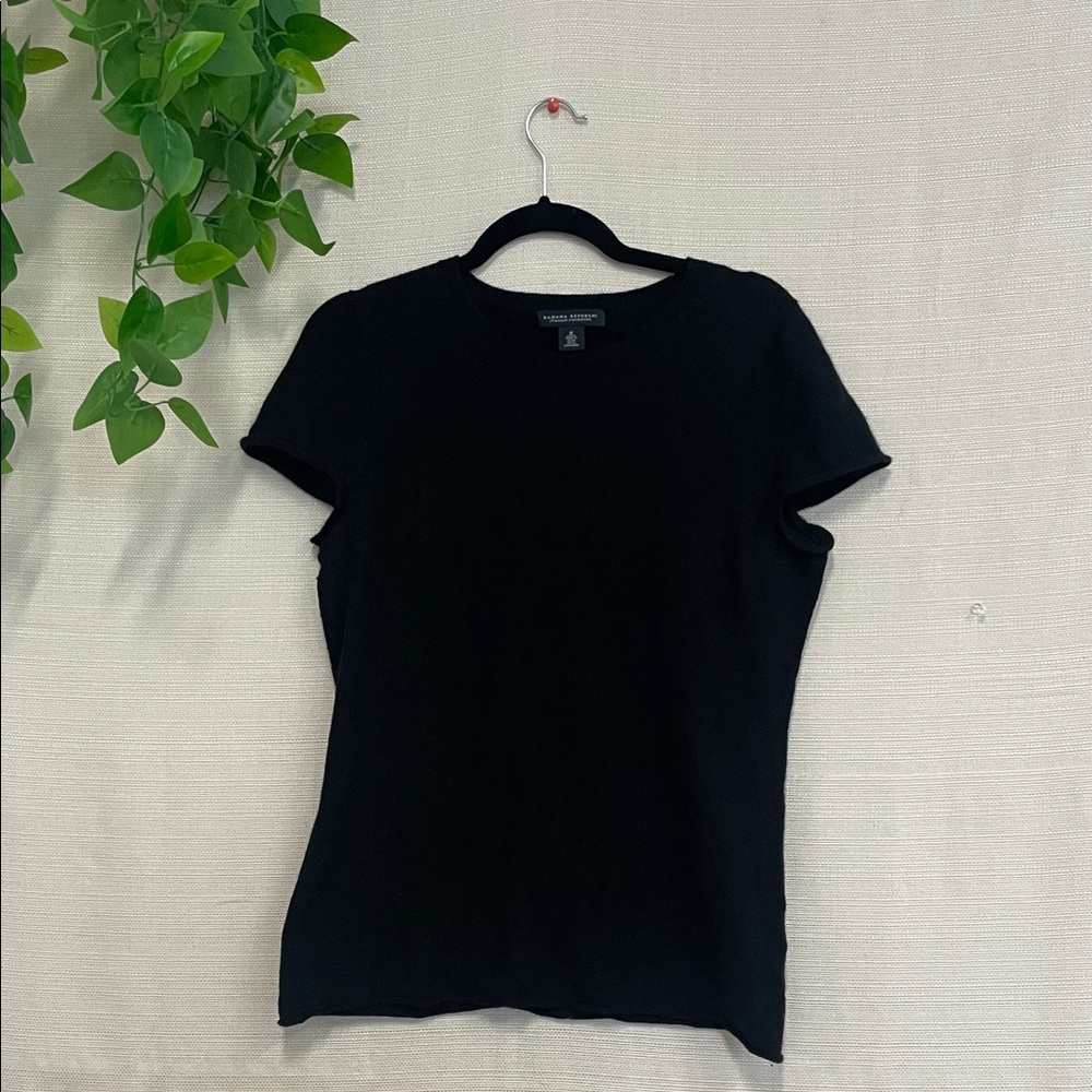 Banana Republic Black Short Sleeve Tee